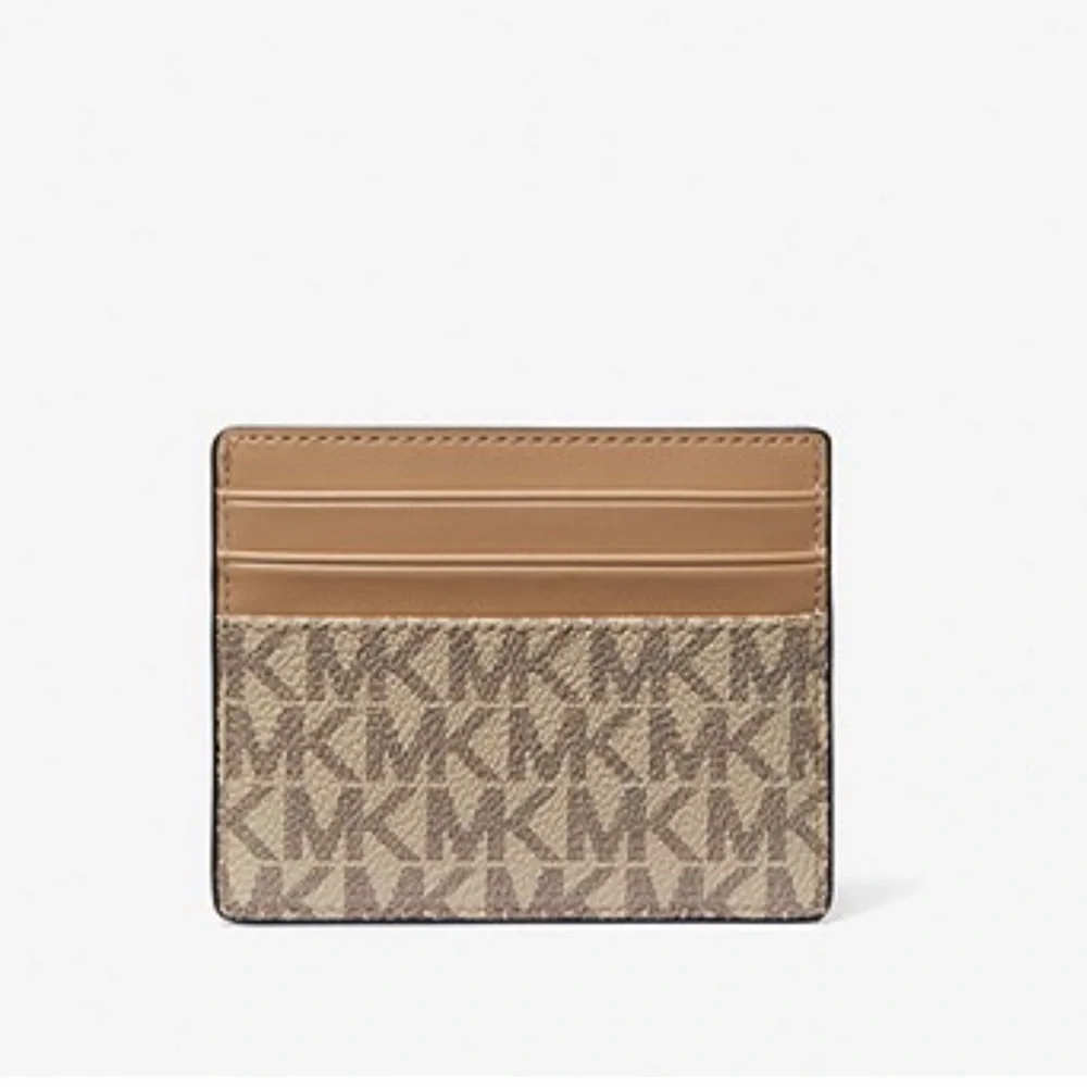 MICHAEL KORS MENS Cooper Graphic Logo Tall Card Case 36S3LCOD2B COLOR: Yellow